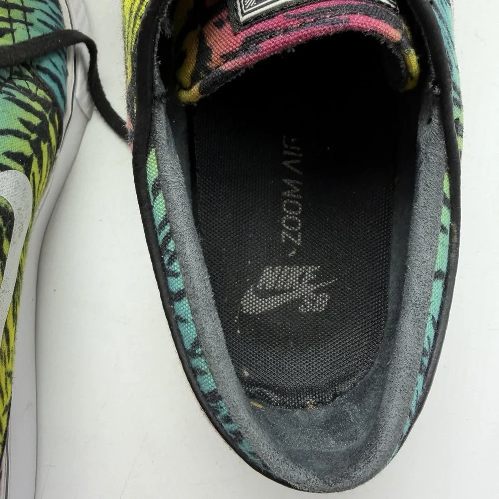 Nike Zoom Stefan Janoski SB Canvas Mens 9.5 Sneakers Shoes Tiger Pack Volt